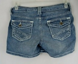 Ana Women&#39;s Embroidered Whiskered Distressed Mid Rise Booty Shorts Size 6 - $14.84