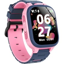 Kids Smart Watch Boys Girls With 14 Games Dual Camera 1.44" Touch Screen Music P - £34.75 GBP