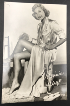 Vintage RPPC Virginia Mayo Actress DRC Real Photo Postcard Warner Bros - $13.99