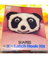 Vtg 80’s Shapees Latch Hook Kit #11008 Peter Panda Bear 9&quot;x12 1/2&quot; Wall ... - $25.48 CAD