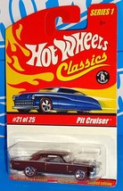 Hot Wheels Classics Series 1 #2 1965 Pontiac GTO Root Beer Brown on Wrong Card - £7.84 GBP