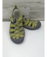 Women's Keen Newport Green Leather Slingback Water Sport Trail Sandals 7.5 - $18.37