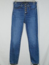 VERONICA BEARD JEANS Debbie Skinny High Rise stretch Exposed Button 26 / 2 - £51.95 GBP