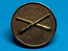 CIRCA WWI – 1924, U.S. ARMY, TYPE I, GILT, COLLAR DISK, ARTILLERY, VARIA... - $15.00