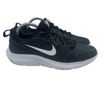 Nike Todos Black White Lace Up Athletic Running Shoes Womens 9.5 - $29.69