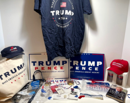 MAGA – Lot of AMAZING GOP/Trump Souvenirs from the 2016 RNC Convention! - £247.06 GBP