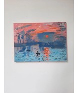 Impression, Sunrise Original Hand Painted Acrylic Painting - $934.65