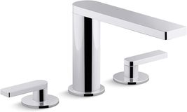 Kohler Composed 73060-4-CP Widespread 2-Handle Bathroom Faucet  -Polished Chrome - $298.90