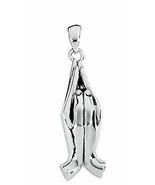 Summit Hands Praying Pendant Collectible Medallion Necklace Accessory Je... - $25.17 CAD