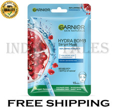 Garnier Skin Naturals, Serum Mask, Hydra Bomb Pomegranate Mask, 1 pc, 28g - £13.42 GBP