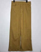 MOTHER Superior High Waisted Roller Skimp Second Chance Pants 33 Dried Tobacco - $88.99