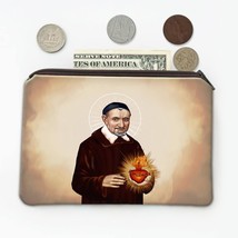 Saint Vincent De Paul : Gift Coin Purse Catholic Religious Church Heart ... - £7.91 GBP