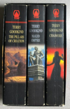 THE SWORD OF TRUTH by Terry Goodkind (boxed set of 3 TOR paperback books) - £19.41 GBP