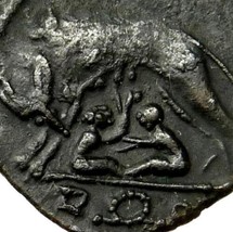 SHE WOLF suckling Twins. RAREST R5! in RIC Constantine the Great Coin Rome mint - £212.32 GBP