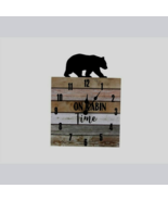Cabin Time Clock in distressed wood - On Cabin Time - $41.01 CAD