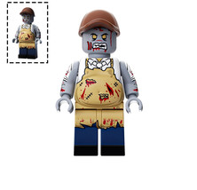 Building Toy Fat Zombie Horror Movie Halloween Minifigure Gift Christmas - £6.04 GBP