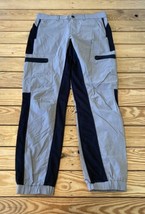 Blanc Noir Men’s Zip Pocket Jogger Pants Size 32x28 Grey J10 - $29.69