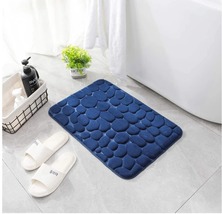 Cobblestone Embossed Bathroom Bath Mat Non-slip Carpets In Wash Basin Ba... - $7.50