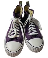 PF Flyers Vulcanized Purple High Top Sneakers Tennis Shoes Womens 11.5 M... - £46.71 GBP
