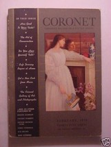 Coronet February 1939 Lewis Hine Charles Rosen Vincent Starrett Manuel Komroff + - £4.22 GBP