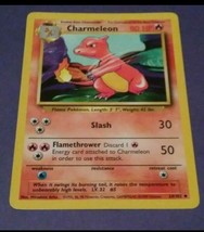 ✔️Charmeleon 24/102 Pokemon Card ⭐Vintage 1995⭐ - £9.29 GBP