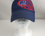 Vintage Nike MLB Chicago Cubs Embroidered Fitted Baseball Cap Size M/L - $48.49