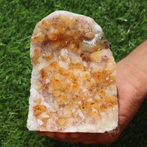 Citrine Geode cathedral crystal cluster - 4X4X5.5 Inch(3.71Lb) - £206.39 GBP
