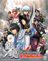 Anime DVD Gintama Complete Box Vol.1-367 +3 Movie +Ova +Special + 2 Live Action  - £50.76 GBP