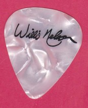 WILLIE NELSON SIGNATURE GUITAR PICK Country Music Outlaw TEXAS Cowboy Co... - £11.78 GBP