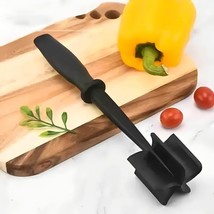2 Pcs Meat Chopper, Ground Beef Chopper Tool, 11in Black Potato Masher f... - $204.20 MXN
