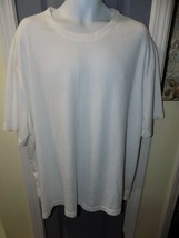 George Arctic White Short Sleeve Shirt Size 3XL (54-56) Mens NEW - £16.01 GBP
