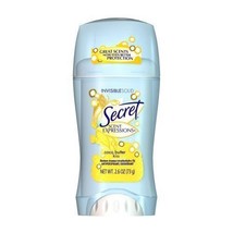 Secret Antiperspirant 48 Hour Protection Invisible Solid Cocoa Butter 2.6 Ounce - £13.38 GBP