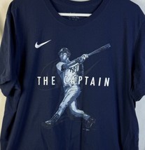 Nike T Shirt Derek Jeter The Captain New York Yankees Navy Baseball Men’... - $24.99