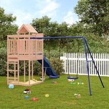  Outdoor Playset Natural wood, blue Solid douglas wood, Polypropylene - €737,79 EUR