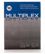 Multiplex High Bright Copy Paper - 8.5&quot; x 11&quot; - Letter size, 20lbs, 98 B... - £6.54 GBP