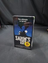 1987 Salem&#39;s Lot HORROR Movie Stephen King SEALED UNUSED VHS TAPE WATERM... - £14.48 GBP