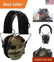 Ultra Low-Profile Hearing Protection Muffs with Sound Amplification - Gr... - $1,232.82 MXN