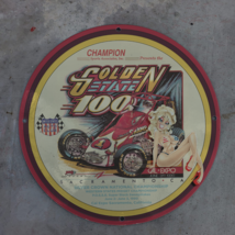 1990 Vintage Golden State 100 Sliver Crown National Championship Porcela... - $148.45