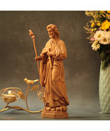 Saint Joseph Catholic Statue Wooden Religious Gifts Housewarming Gift Ne... - £39.76 GBP