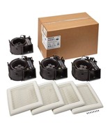 Pack of 4 BOAN Flex Series Ventilation Fan Finish Pack w/ White Grille 8... - €171,76 EUR