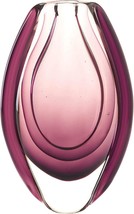 5X2X8-Inch Wild Orchid Art Glass Vase From Accent Plus. - $30.94