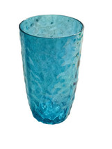 Greenbrier 25oz Aqua Blue Plastic Pebble 6.5” Tall Tumbler  Reusable - £10.05 GBP