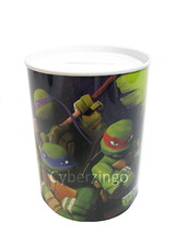 Teenage Mutant Ninja Turtles Metal Coin Bank Michaelangelo Donatello BRA... - $9.61