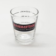 Onze and L.  Measurement Collectible Shooter Shot Glass Manhattan 1 1/2 ... - £4.69 GBP