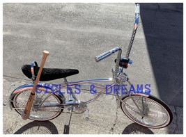 ALL CHRO 20&quot; CUSTOM LOWRIDER BIKE WITH TWISTED PARTS &amp; ACCESSORIES, 144 ... - $1,237.50