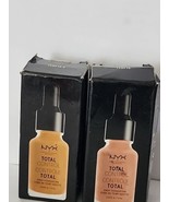 2-NYX Total Control Drop Foundation color 15.5/color 16 - $12.10