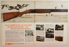 1968 Print Ad Beretta BL Over-Under Shotguns Garcia Arms Teaneck,NJ - £7.10 GBP