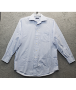 Burberry London Dress Shirt Mens 15.5 Multi Striped Long Sleeve Collar B... - $452.22 MXN