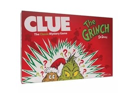 Clue Dr. Seuss How The Grinch Stole Christmas Edition Board Game New  - $37.39