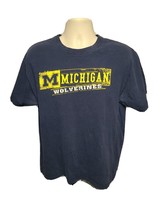 University of Michigan Wolverines Adult Large Blue TShirt - £14.29 GBP